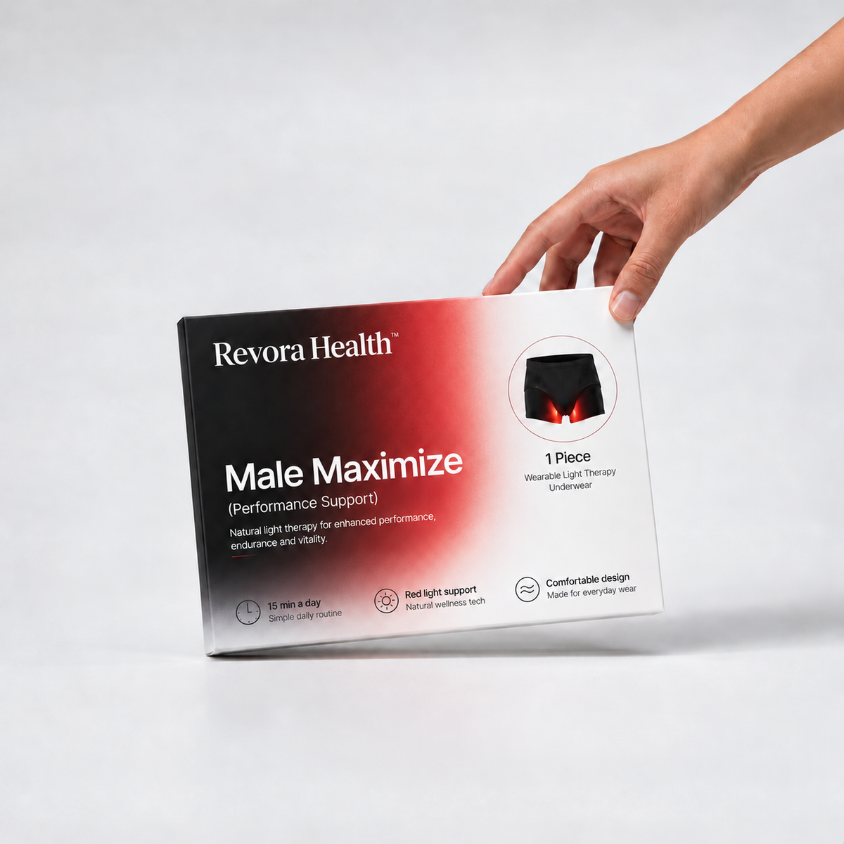 Male Maximizer® 4-in-1 Red Light + EMS Device