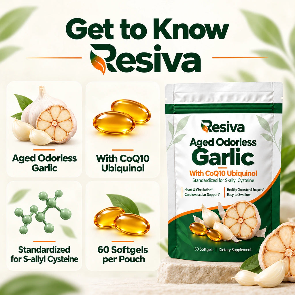 Resiva® Aged Odorless Garlic