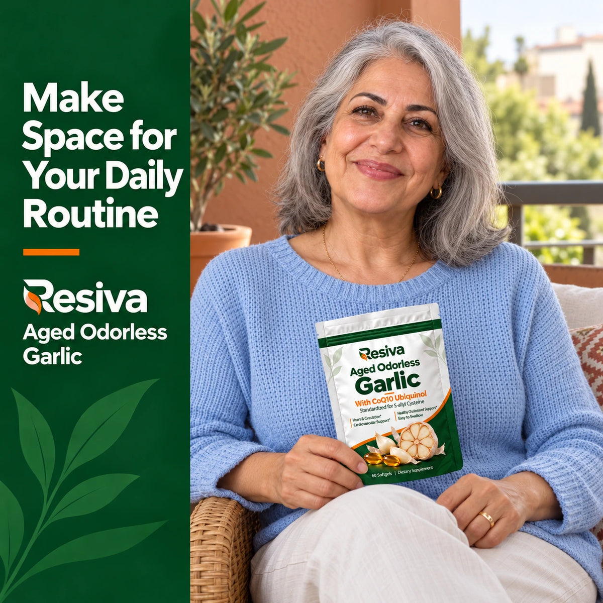 Resiva® Aged Odorless Garlic