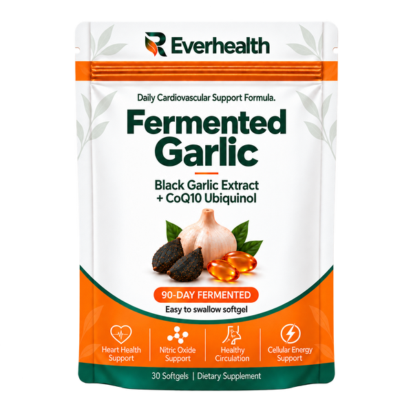 Revora Health fermented black garlic pouch