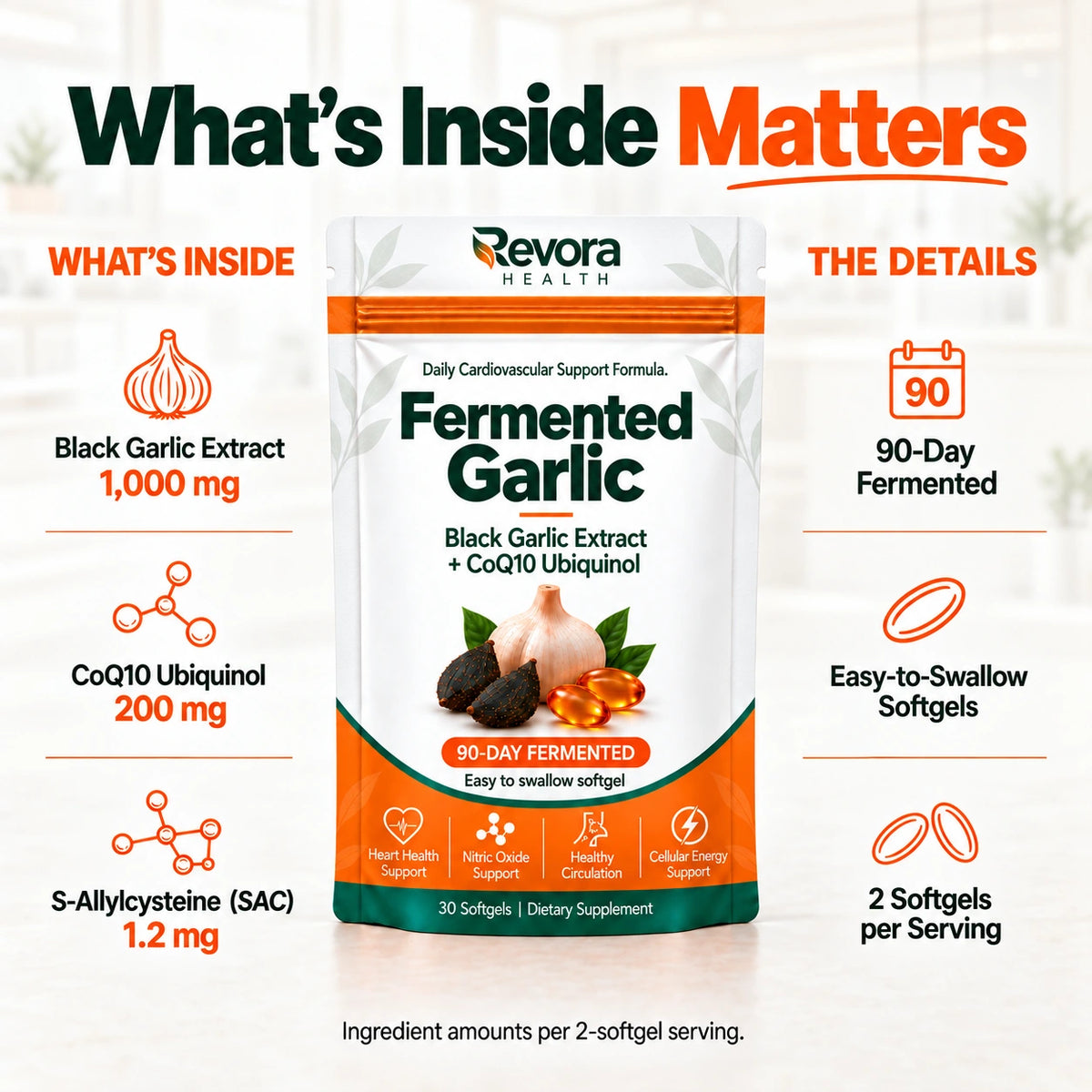 Everhealth® Fermented Black Garlic